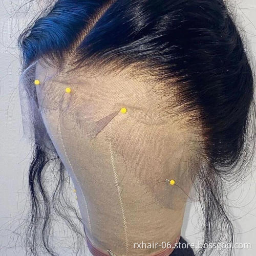 Transparent Hd Lace Frontal Wig,13x6 Lace Front Human Hair Wigs With Baby Hair,Transparent Pre Pluck Lace Wigs For Black Women